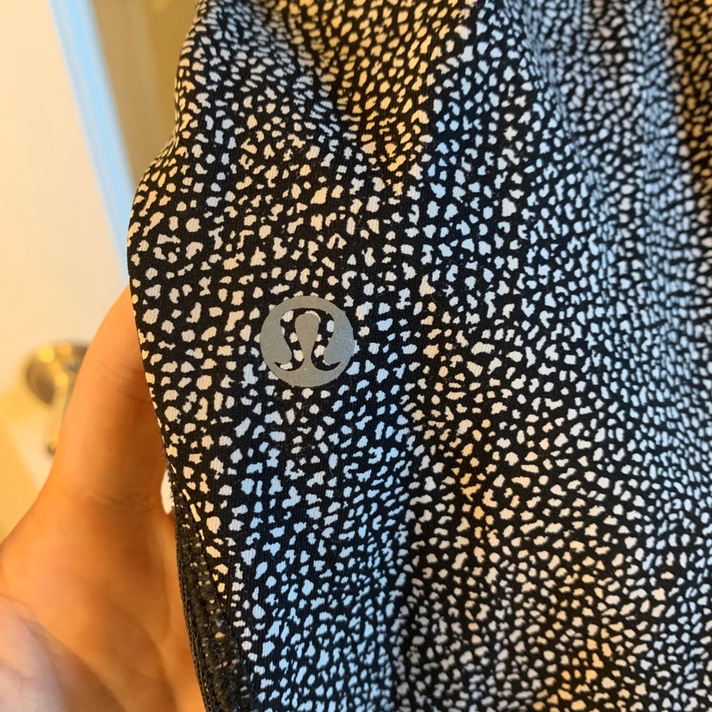 Lululemon Patterned Leggings with Pockets